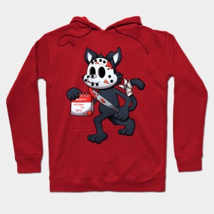 Black Cat On Friday The 13th Hoodie